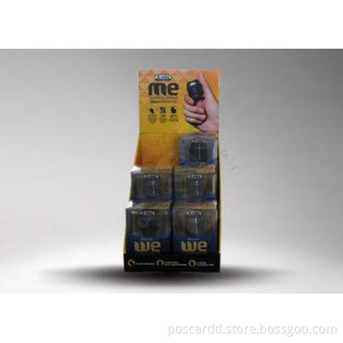 4C X - Mini Loudspeaker Box Counter Corrugated Pop Displays